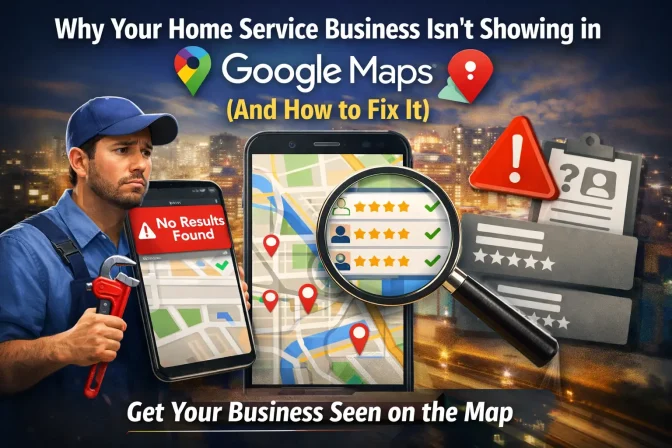 Why Your Home Service Business Isn’t Showing in Google Maps (And How to Fix It)